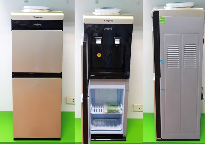 Cây nước nóng lạnh nước uống KG41H-Block, Có tủ làm lạnh