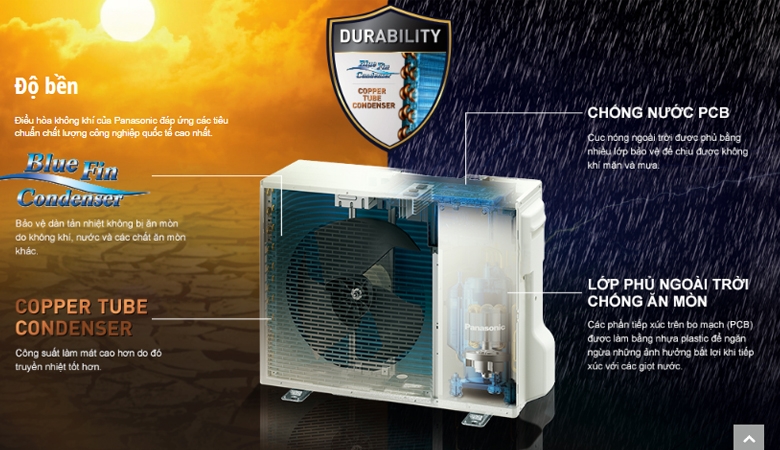 Điều hòa Panasonic 9.000BTU 1 chiều inverter U9ZKH-8