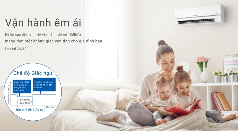 Điều hòa Mitsubishi Electric 9000BTU 2 chiều inverter MSZ/MUY-HT25VF