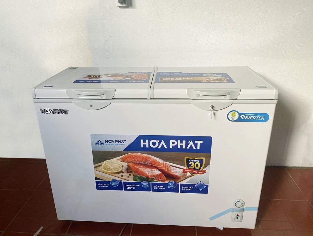 Tủ đông Hòa Phát inverter 245 lít dàn Đồng HCFI 606S2Đ2