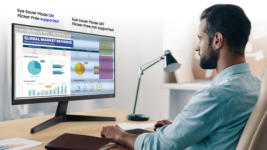 Màn hình Samsung LF24T370FWEXXV 23.8 inch 75Hz IPS full viền
