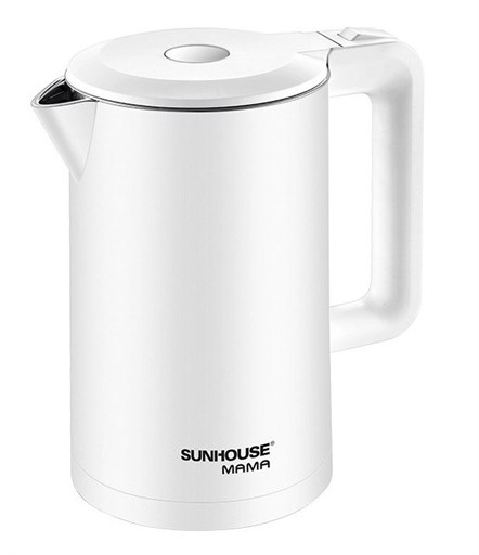 Ấm Siêu Tốc Inox 2 Lớp 1.7L SUNHOUSE MAMA SHD1386W