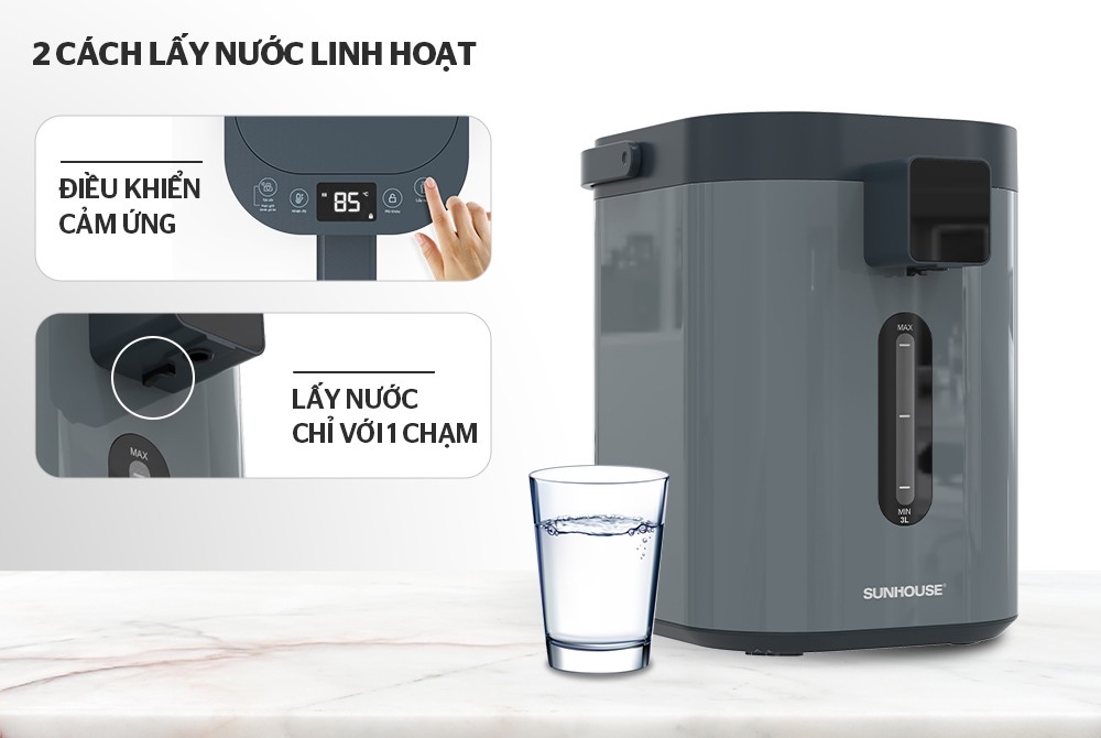 Bình thủy điện 3.2 lít Sunhouse SHD1440