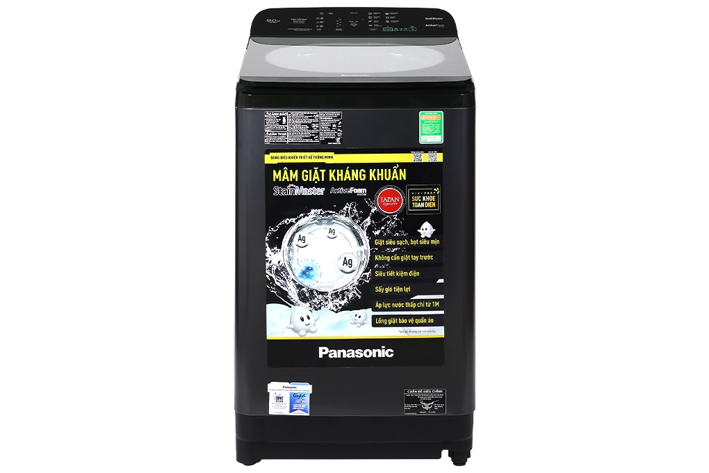 Máy giặt Panasonic 9kg NA-F90S10BRV cửa trên