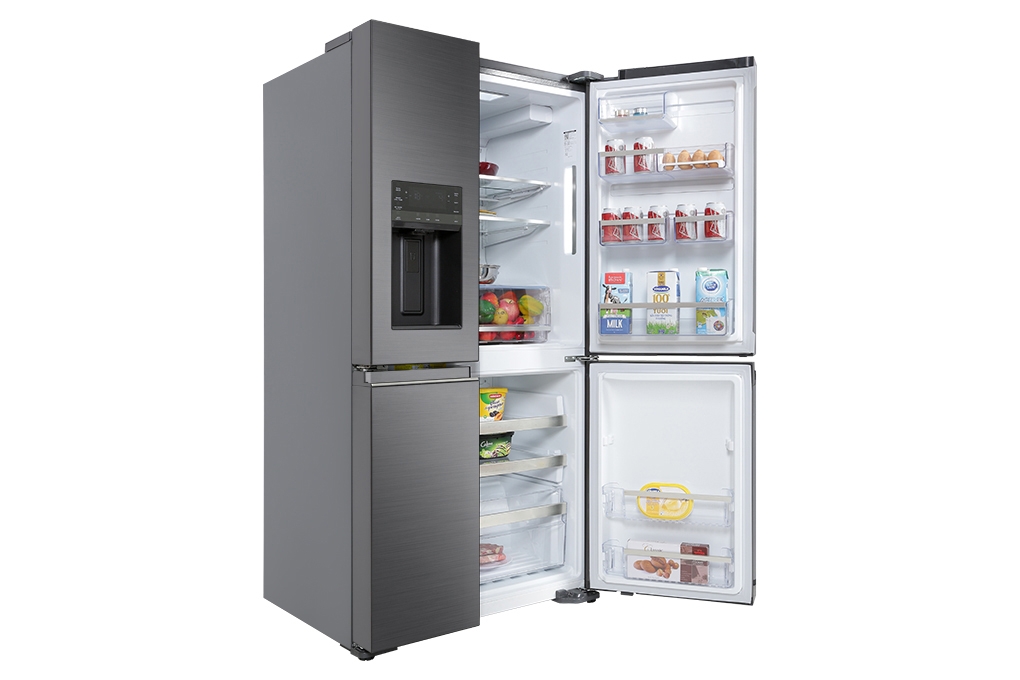 Tủ lạnh Electrolux Inverter 609 Lít EQE6879A-B