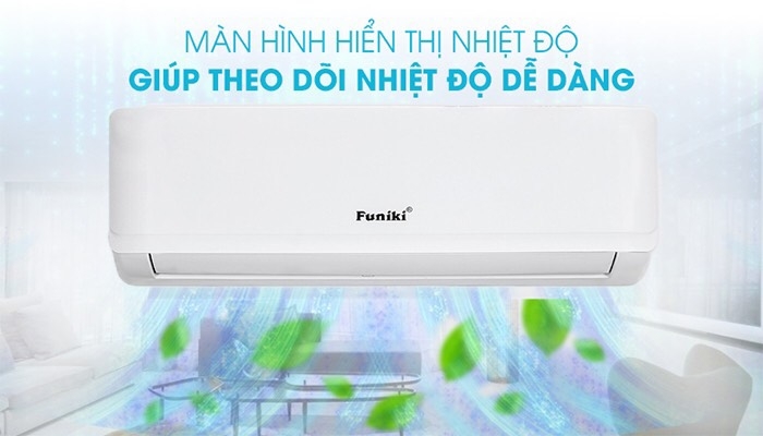 Điều hòa Funiki 1 chiều inverter 9000 BTU HIC09TMU