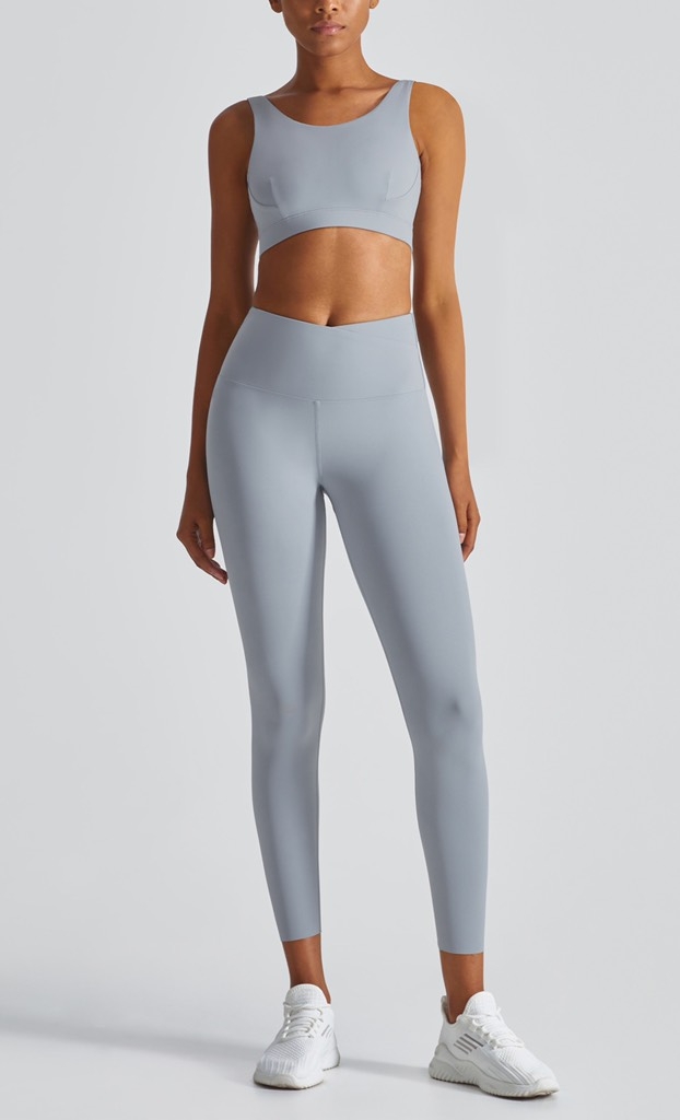 Legging chéo cạp không viền gấu - PYML031