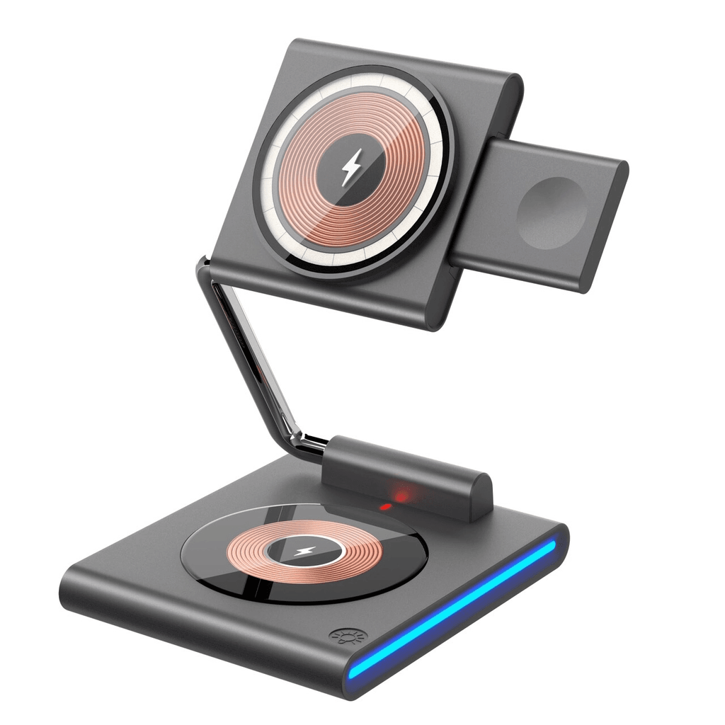 DOCK SẠC KHÔNG DÂY 3 IN 1 WIWU GEEK WIRELESS CHARGER WI-W023 15W