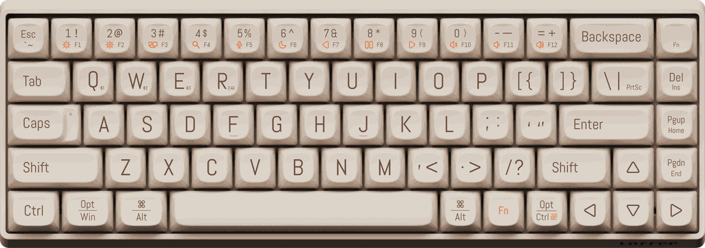 TOUCH Triple Mode Mechanical Keyboard - Tofu