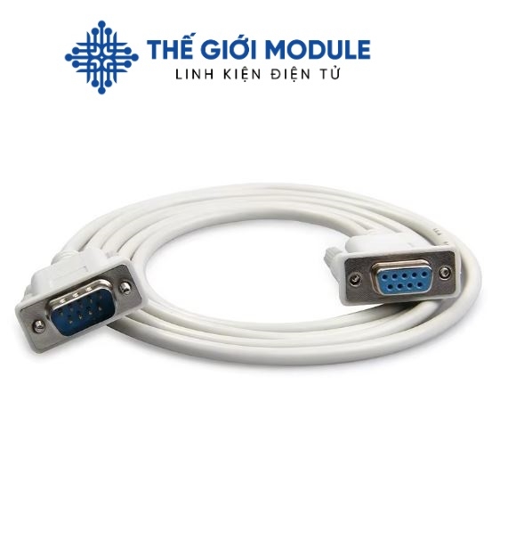 Cáp chuyển đổi nối tiếp 9 chân RS232 DB9 đực sang DB9 cái dài 1.4M