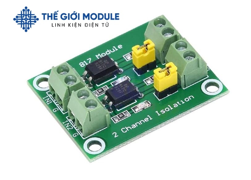 PC817 Mạch Opto cách ly 2 kênh