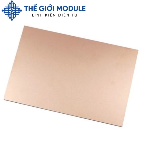 Phíp Đồng Thủy Tinh FR4 10x20CM 1 Mặt