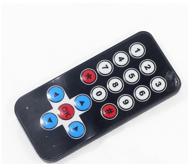 Remote hồng ngoại 17 phím
