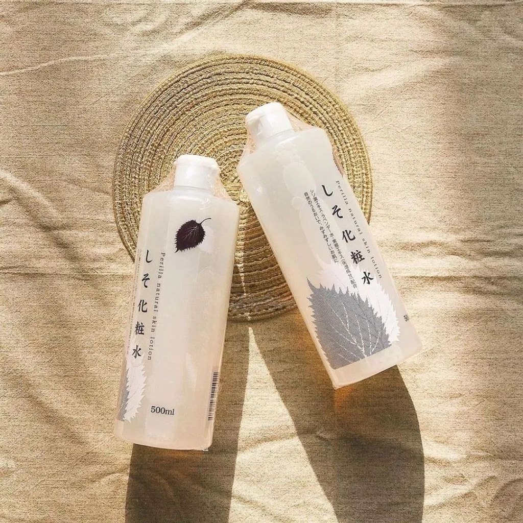 Nước Hoa Hồng Chinoshio Dokudami Chiết Xuất Lá Tía Tô 500ml