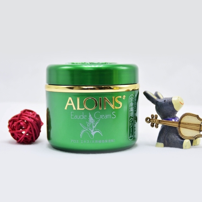 Kem Dưỡng Thể Lô Hội Aloins 185g Hộp Xanh