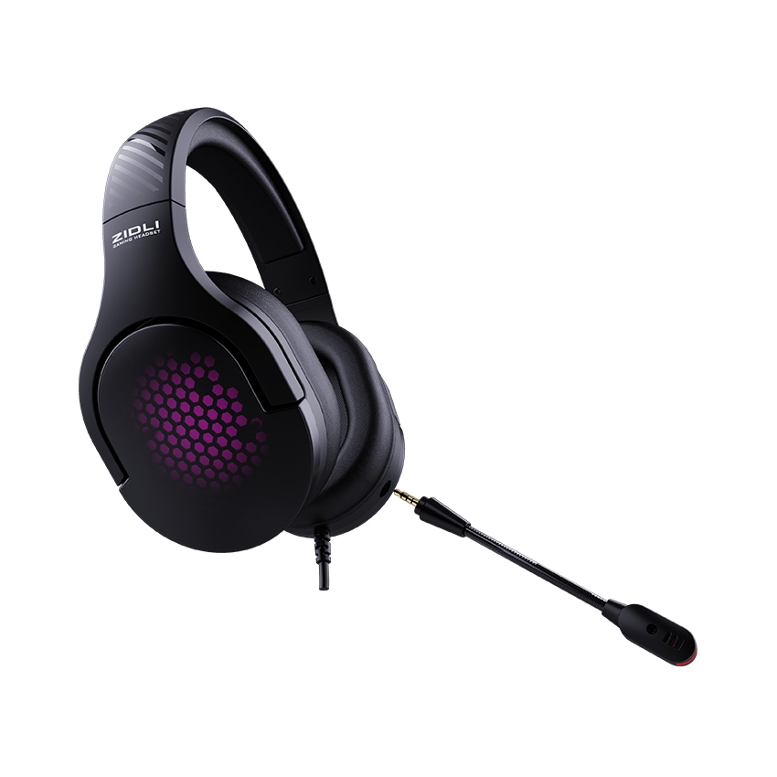 Tai nghe Zidli Fcore FH18U Black (7.1 | USB | LED)