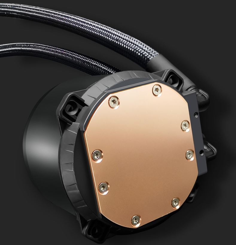 Tản Nhiệt Nước All in One Coolmoon Hanyue 240 Argb – Tự Động Đổi Màu / Đồng Bộ Hub Coolmoon / Mainboard