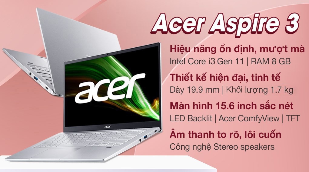 Laptop Acer Aspire 3 A315-58-382Z