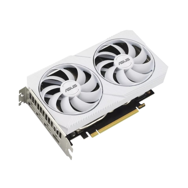 Card màn hình NVIDIA ASUS Dual GeForce RTX 3060 White V2 OC Edition 12GB GDDR6