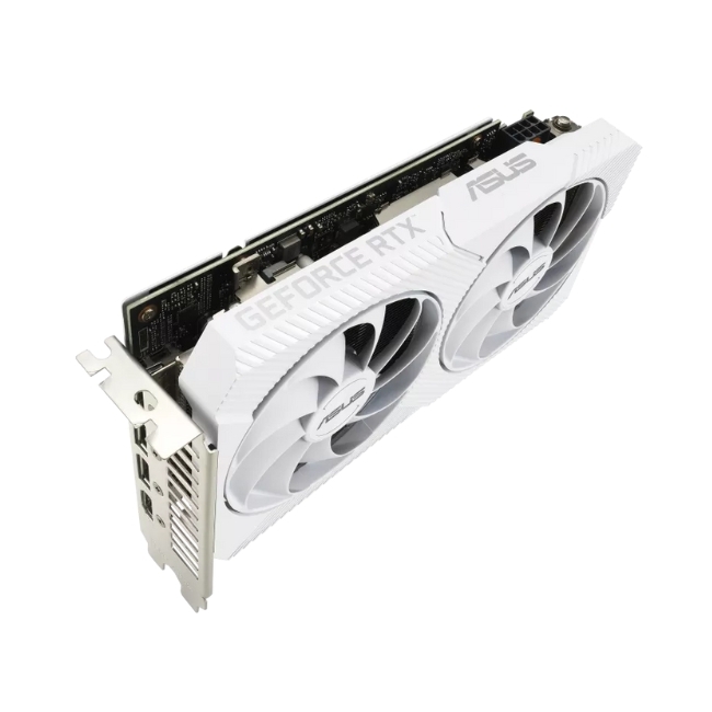 Card màn hình NVIDIA ASUS Dual GeForce RTX 3060 White V2 OC Edition 12GB GDDR6