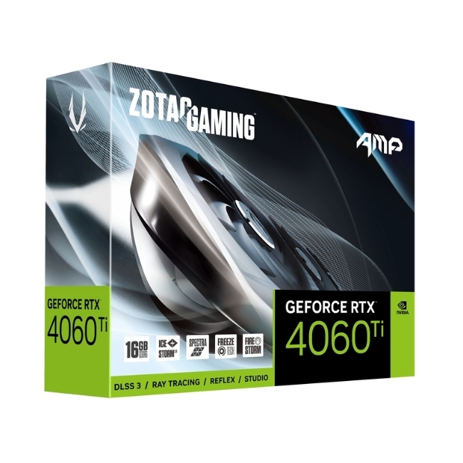 Card màn hình VGA ZOTAC Gaming GeForce RTX 4060 Ti 16GB AMP ZT-D40620F-10M