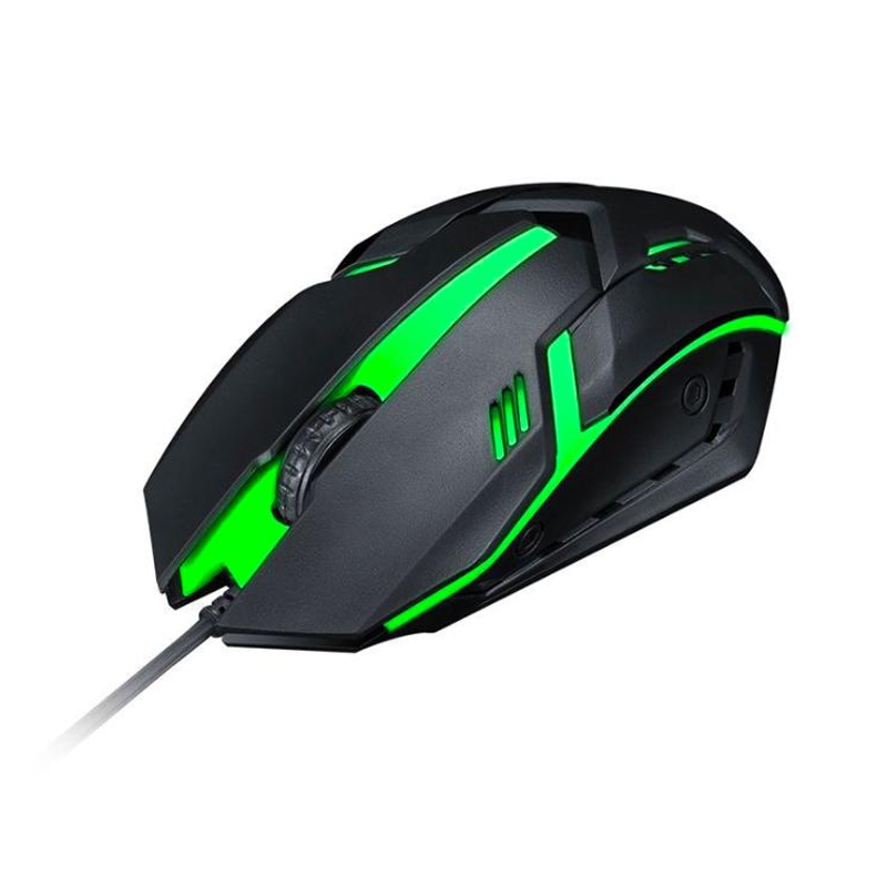 COMBO BÀN PHÍM CHUỘT GIẢ CƠ T-WOLF TF200 LED