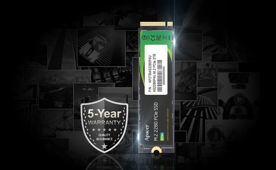 SSD Apacer AS2280P4U 512G M.2 PCIe