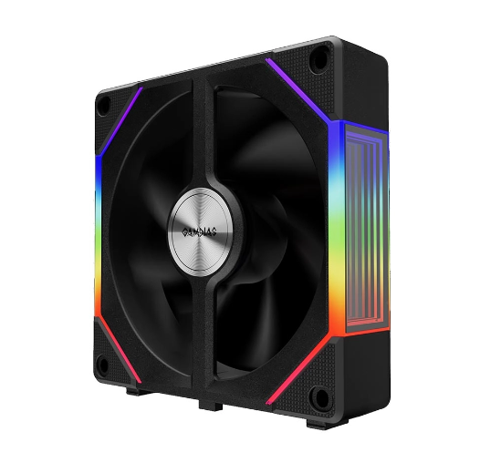 Fan Case Gamdias AEOLUS P2-1201 ARGB PWM 120mm Black CCAEOLP21201BLGA