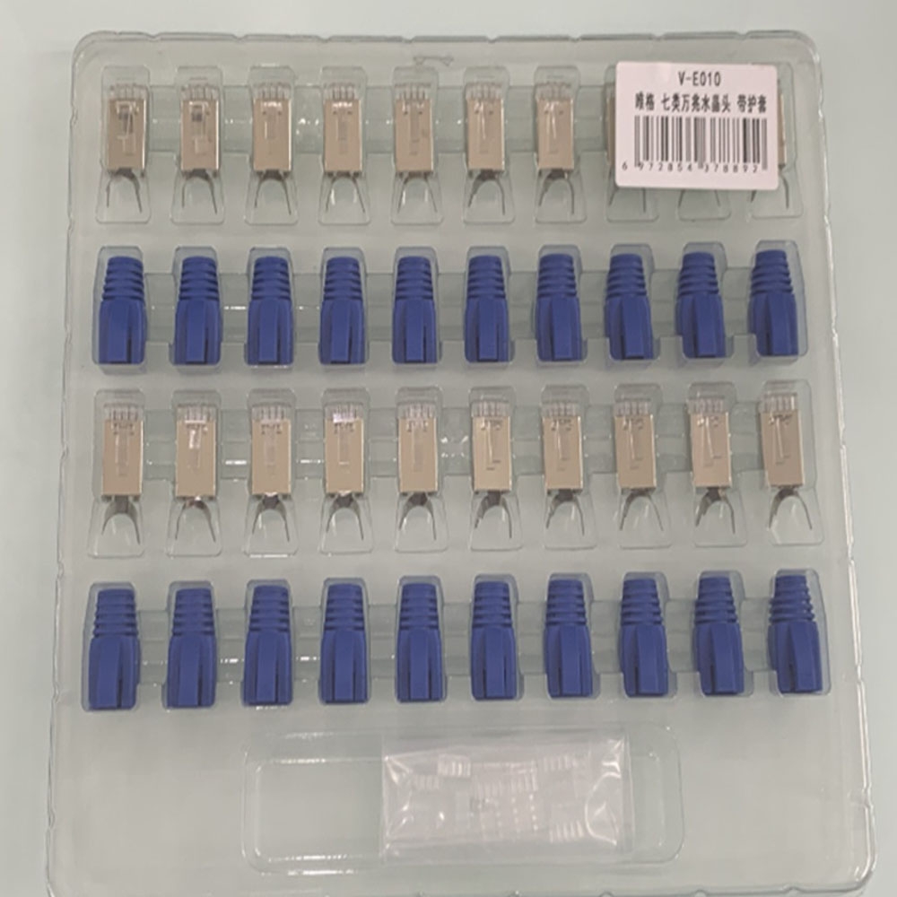 Hạt mạng RJ45 CAT7 (bọc sắt) VegGieg V-E010