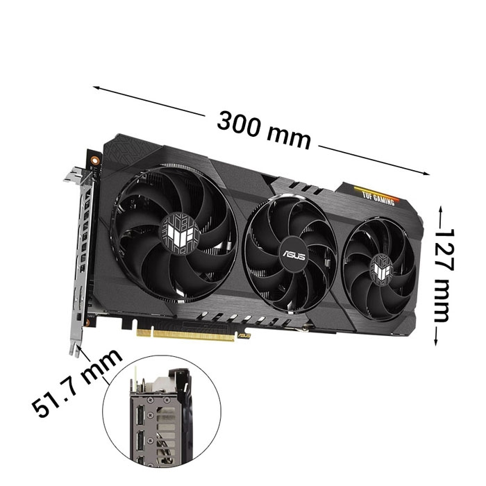 VGA Asus Tuf Gaming Geforce RTX 3070 TI V2 8GB