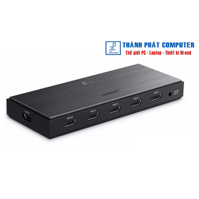 Bộ chuyển mạch 5 vào 1 ra HDMI 2.0 4k60Hz Ugreen 50710