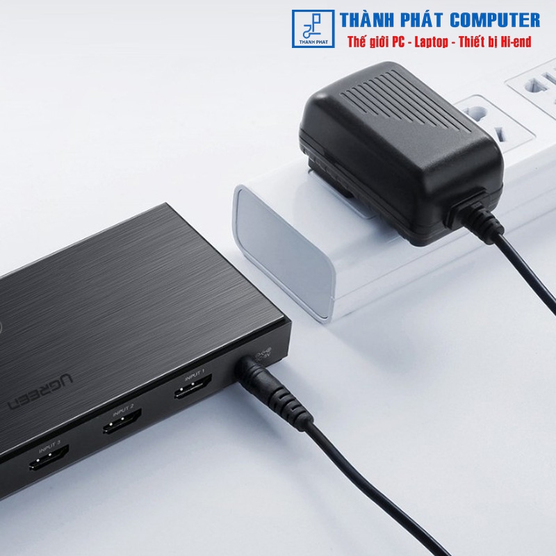 Bộ chuyển mạch 5 vào 1 ra HDMI 2.0 4k60Hz Ugreen 50710