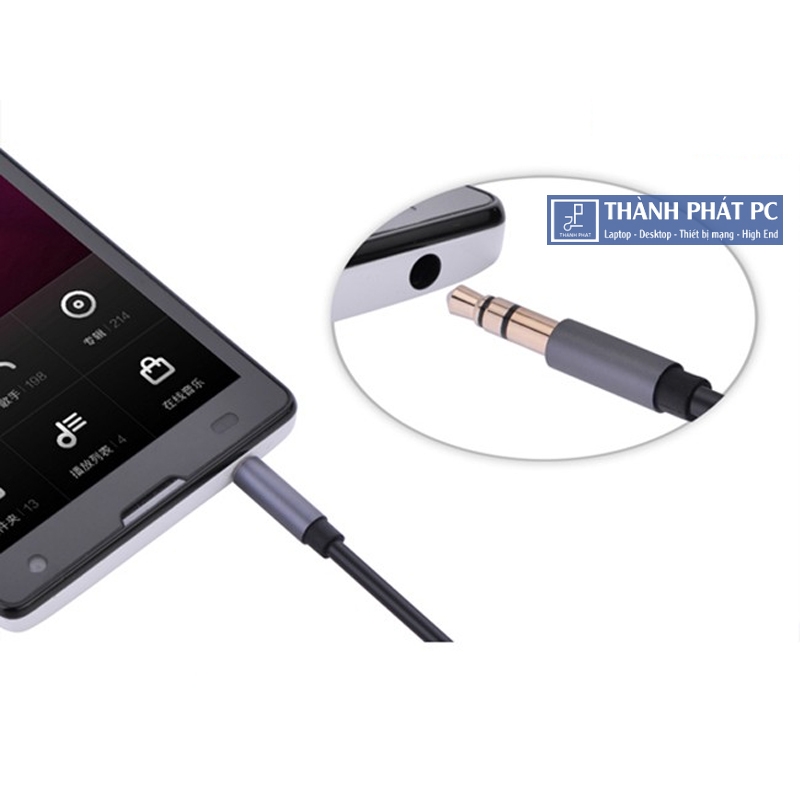 Cáp chia 2 cổng Audio 3.5mm dài 20cm Ugreen 10532