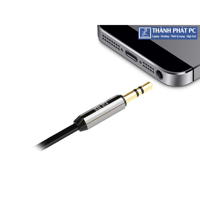Cáp Audio 3.5mm Dẹt mỏng dài 1.5m Ugreen 10721