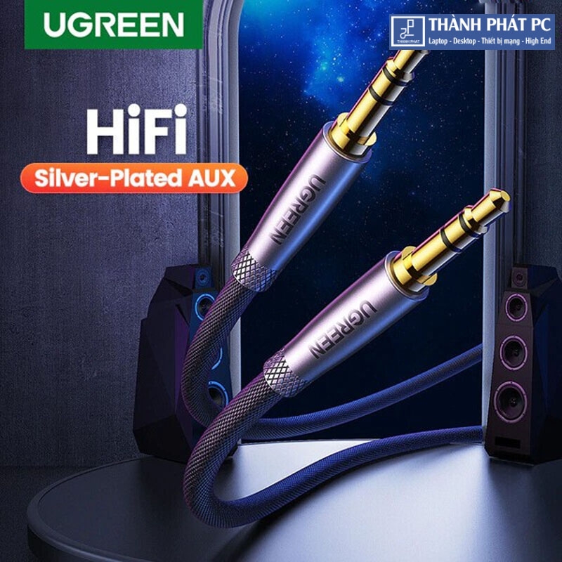 Cáp audio AUX 3.5mm TRS dài 1,5m Ugreen 50356