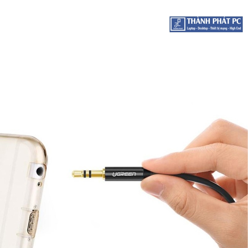 Cáp Audio 3.5mm dây tròn dài 5m Ugreen 10737