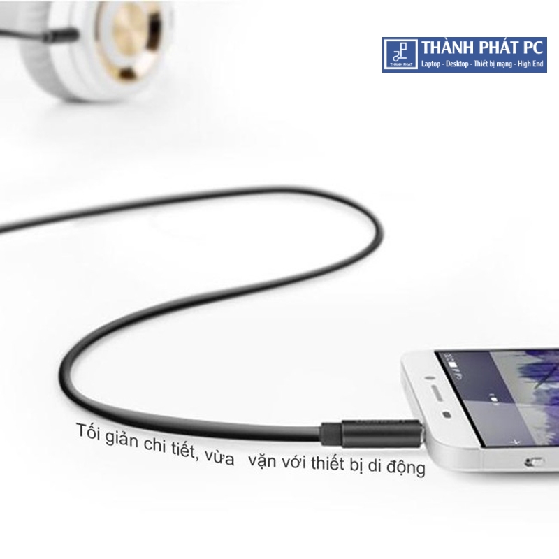 Cáp Audio 3.5mm dây tròn dài 5m Ugreen 10737