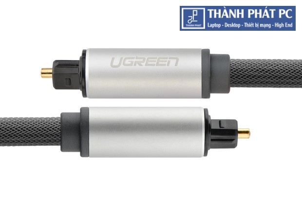 Cáp quang Digital Optical Audio Toslink Vỏ nhôm dài 1m Ugreen 10539