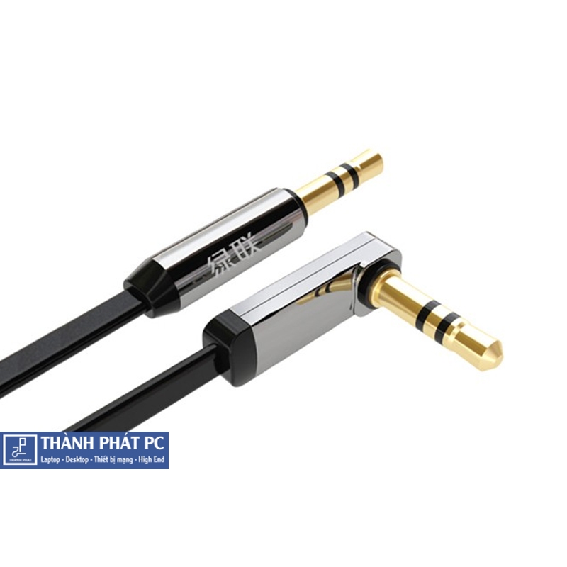 Cáp Audio 3.5mm 2m đầu bẻ góc 90 độ Ugreen 10599