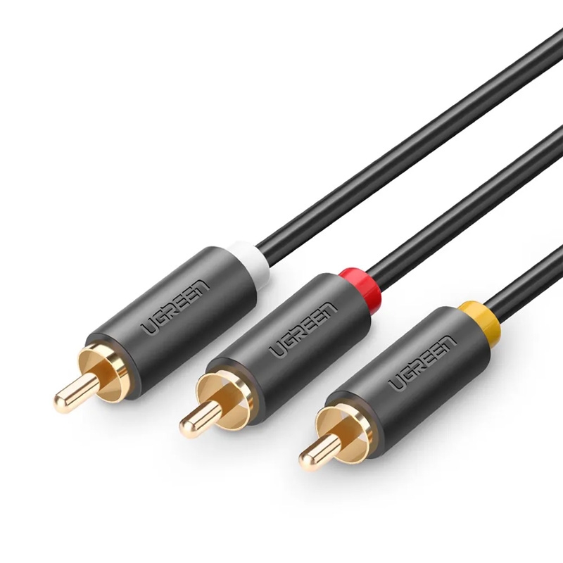 Cáp  AV 3 RCA sang 3RCA dài 1.5m Ugreen 10524