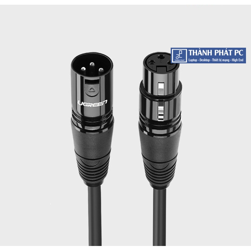 Cáp nối dài Microphone XLR âm dương dài 1m Ugreen 20708