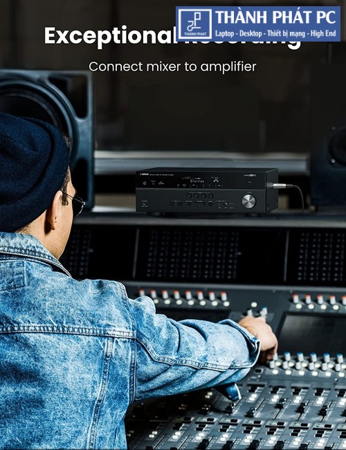 Cáp nối dài XLR 3pin âm dương bọc dù dài 3m Ugreen 20504