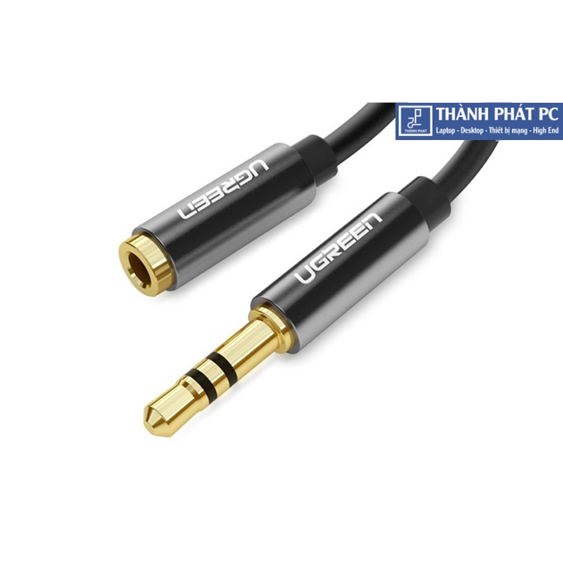 Cáp Audio 3.5mm nối dài 1m chính hãng Ugreen 10592