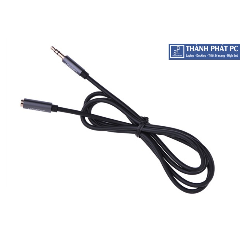Cáp Audio 3.5mm nối dài 5m chính hãng Ugreen 10538