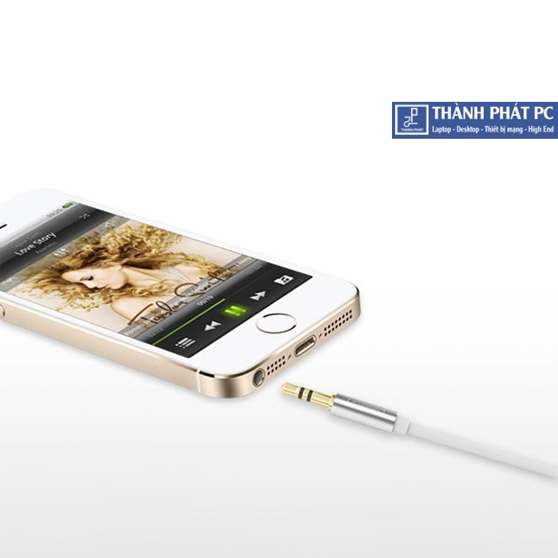 Cáp Audio 3.5mm nối dài 2m chính hãng Ugreen 10594