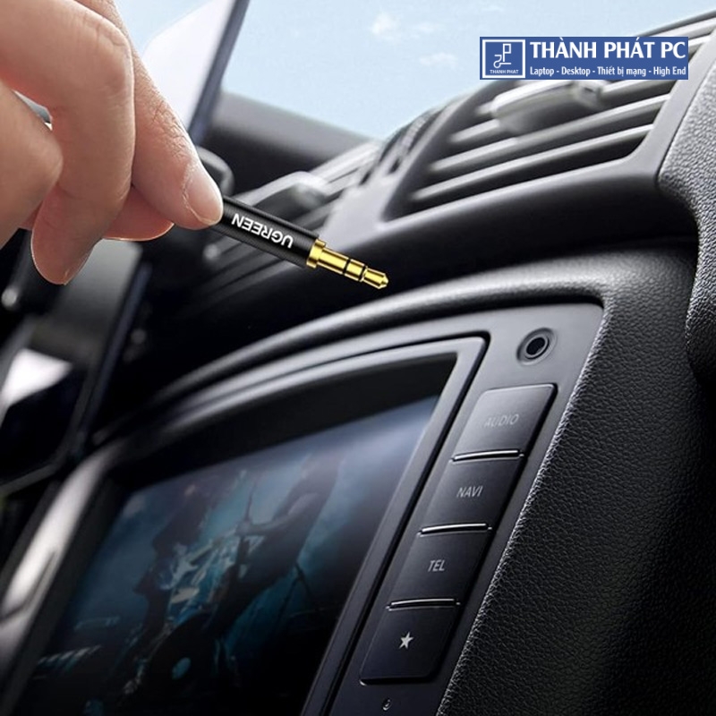 Cáp âm thanh 3.5mm 2 đầu dương dài 1m Ugreen 50361