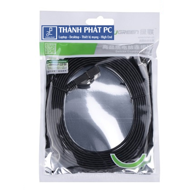 Cáp mạng đúc sẵn Cat7 FTP dài 0,5m dẹt Ugreen 30738