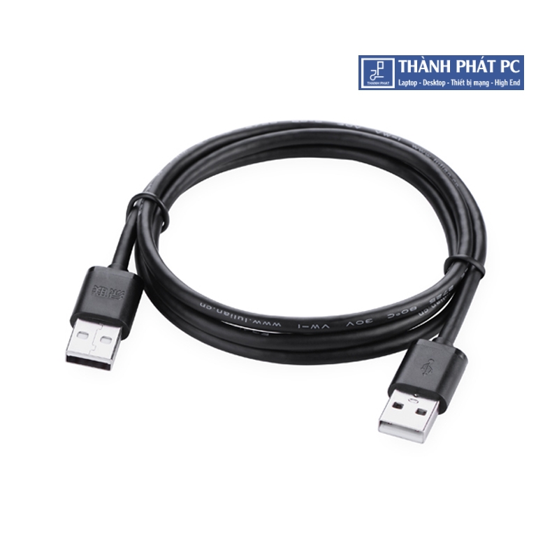 Cáp USB 2.0 2 đầu đực dài 0,25m Ugreen 10307