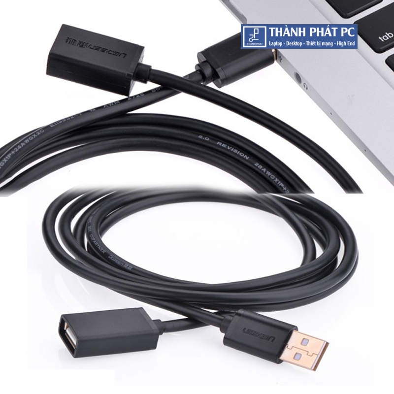 Cáp USB 2.0 nối dài 1m Ugreen 10314