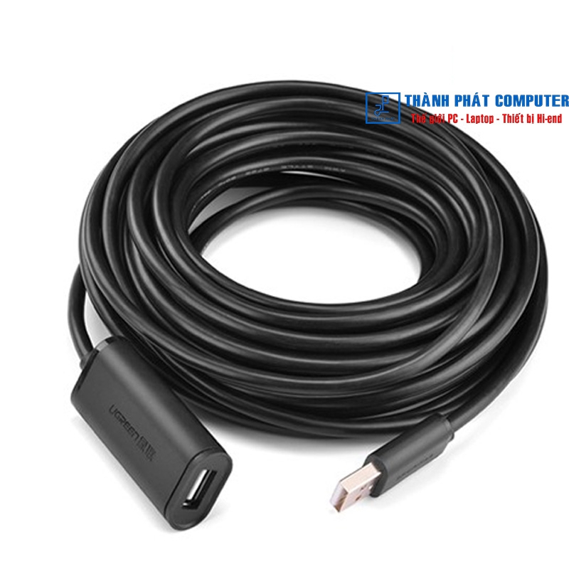 Cáp USB nối dài 25m có chíp khuếch đại Ugreen 10325